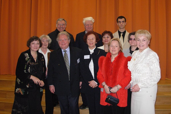 Встреча с А.А. и М. Пушкиными (Брюссель) в Таллинне, 02-2008