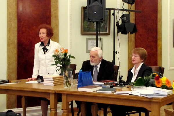 The 80th anniversary of the Tartu University Professor Emeritus S.Issakov, the presentation of his last book on Russian minority culture in Estonia, 14-10-2013